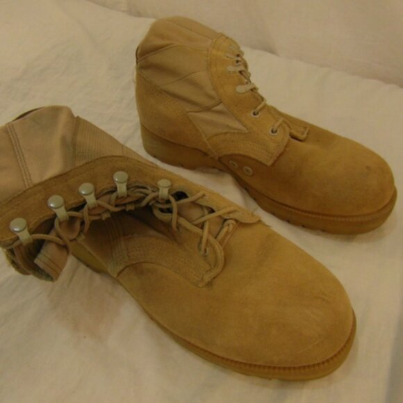 ALTAMA HOT WEATHER DESERT TAN sz8XW COMBAT MILITARY VIBRAM SOLES BOOTS NM 00217 main image 5
